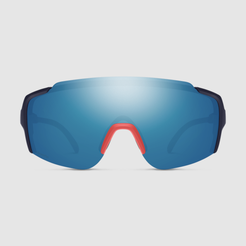 Smith Flywheel Sunglasses Matte Deep Ink/ChromaPop Blue Mirror-2